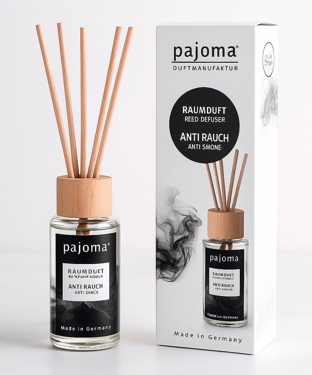 Raumduft 100 ml, mit 10 Rattanstäbchen, verschiedene Sorten – Dein Duftreich