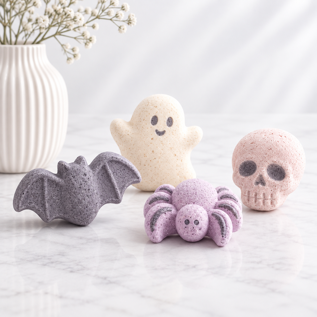 Halloween-Badebomben