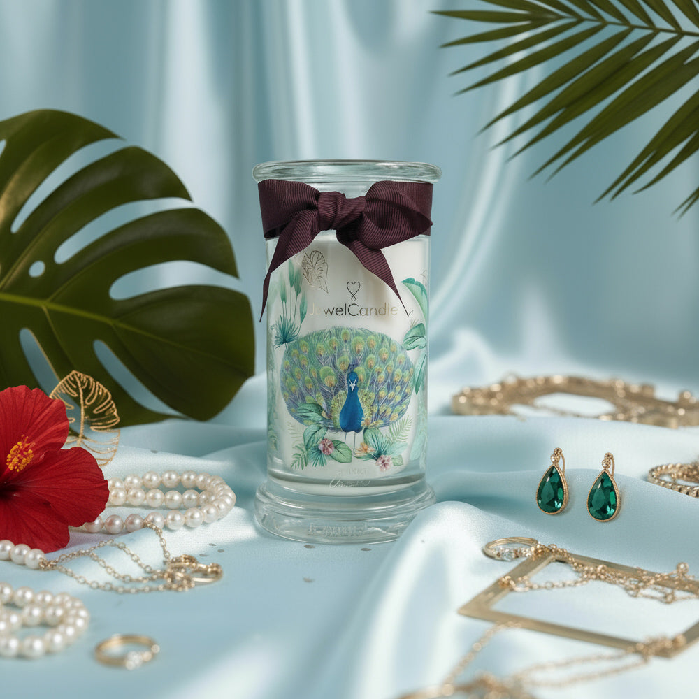 Juwelkerze - Duftkerze mit Schmuck (Ring)