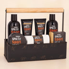 8-tlg. Pflegeset für Männer - Spa Sport Musk - Geschenkset in Werkzeugkasten