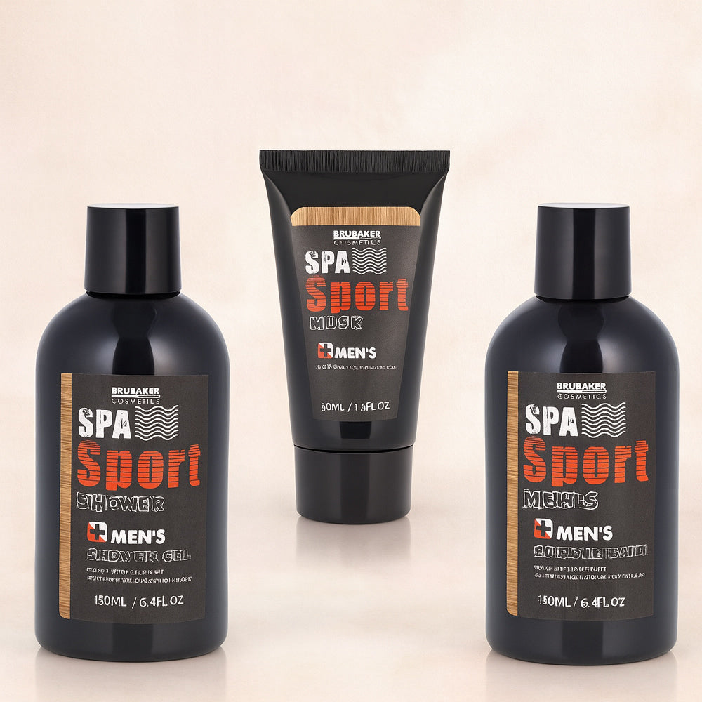 8-tlg. Pflegeset für Männer - Spa Sport Musk - Geschenkset in Werkzeugkasten