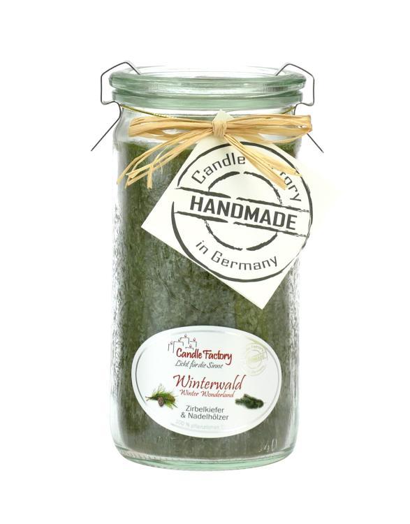 Duftkerze "Mini Jumbo" – Stilvolle Duftmomente im hochwertigen Weckglas®