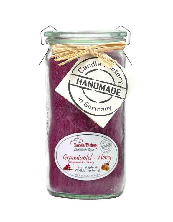 Duftkerze "Mini Jumbo" – Stilvolle Duftmomente im hochwertigen Weckglas®