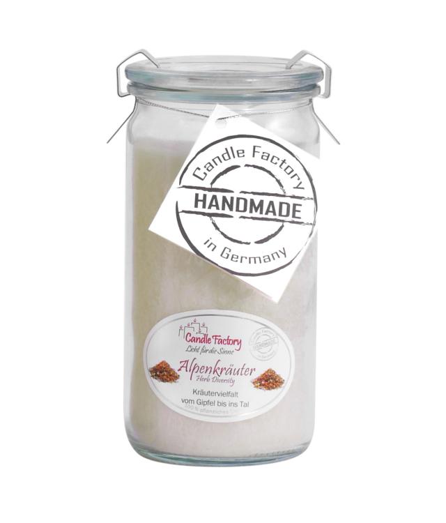 Duftkerze "Mini Jumbo" – Stilvolle Duftmomente im hochwertigen Weckglas®