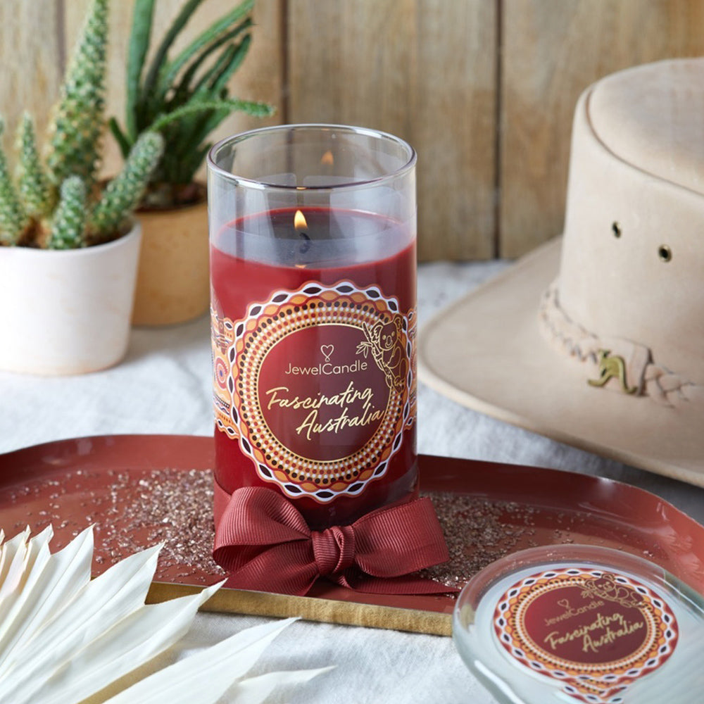 Juwelkerze - Duftkerze mit Schmuck (Halskette)