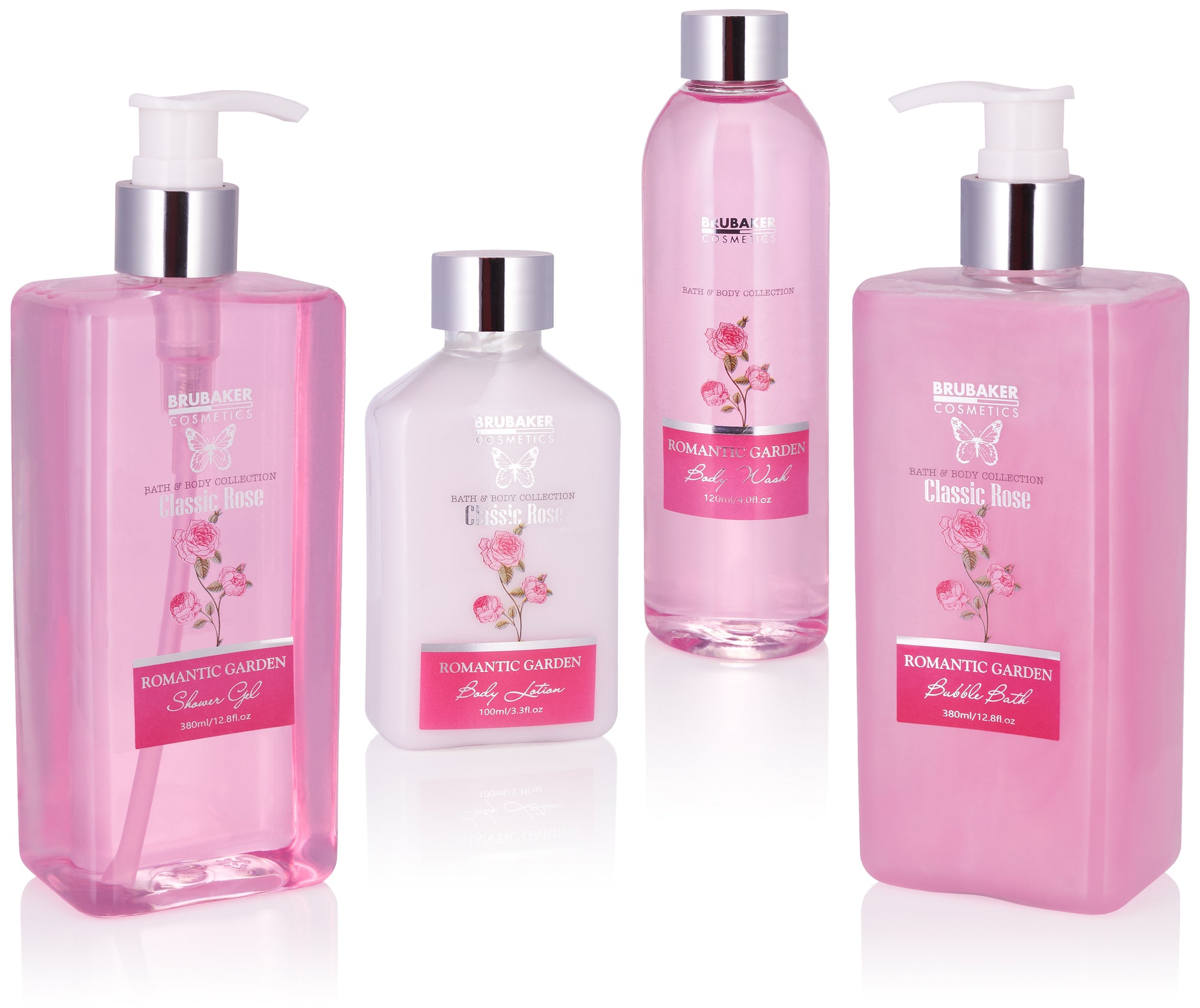 15-teiliges Luxus Bade- und Duschset „Rose Sweet Garden“ – Verwöhnmomente für Körper & Sinne