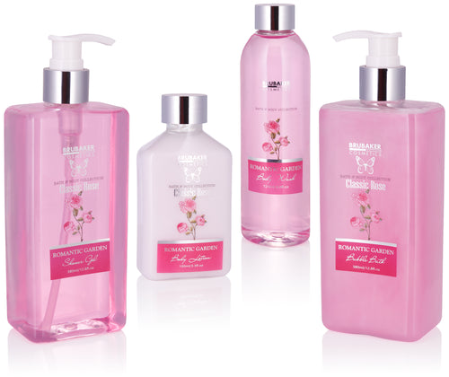 15-teiliges Luxus Bade- und Duschset „Rose Sweet Garden“ – Verwöhnmomente für Körper & Sinne