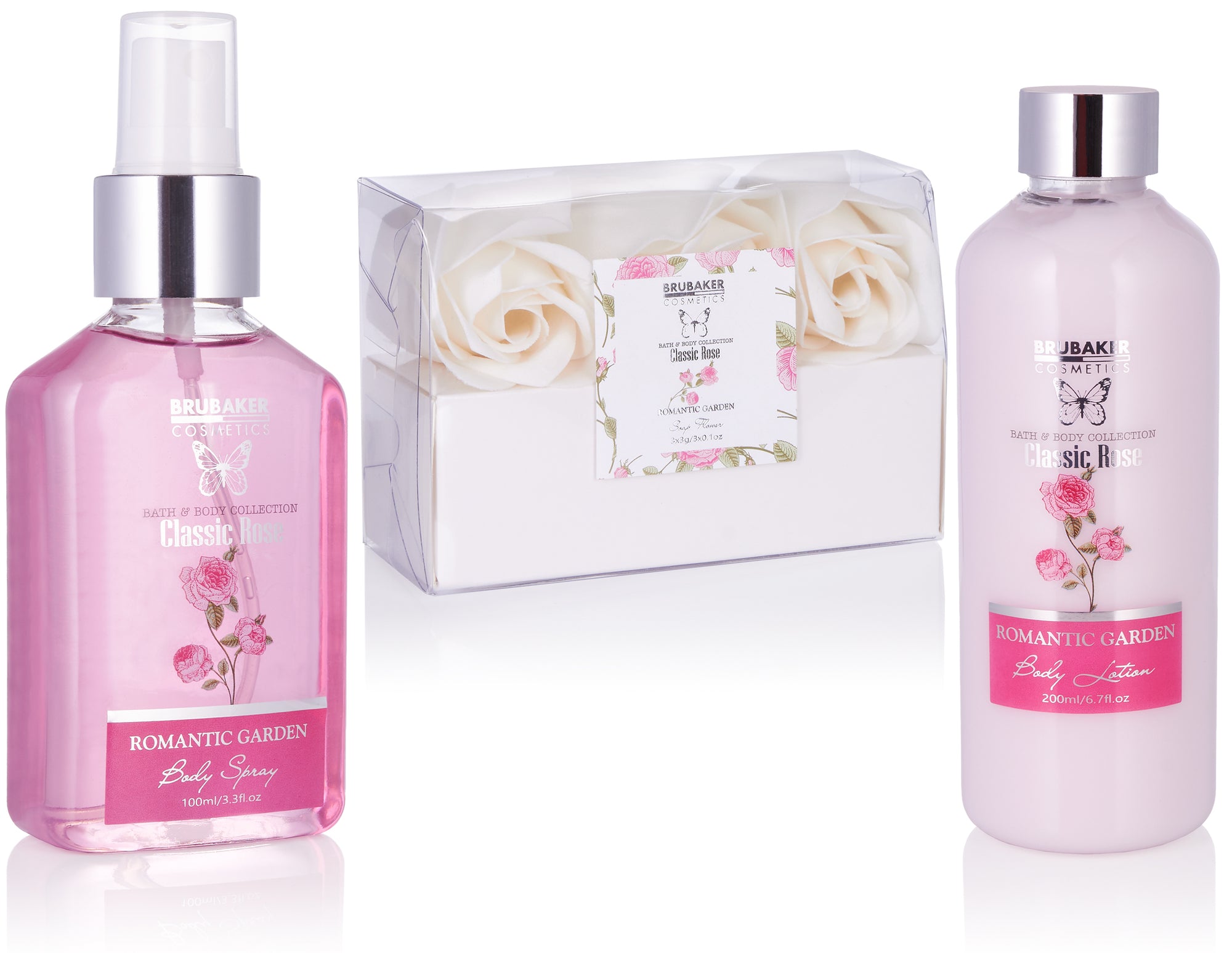 15-teiliges Luxus Bade- und Duschset „Rose Sweet Garden“ – Verwöhnmomente für Körper & Sinne