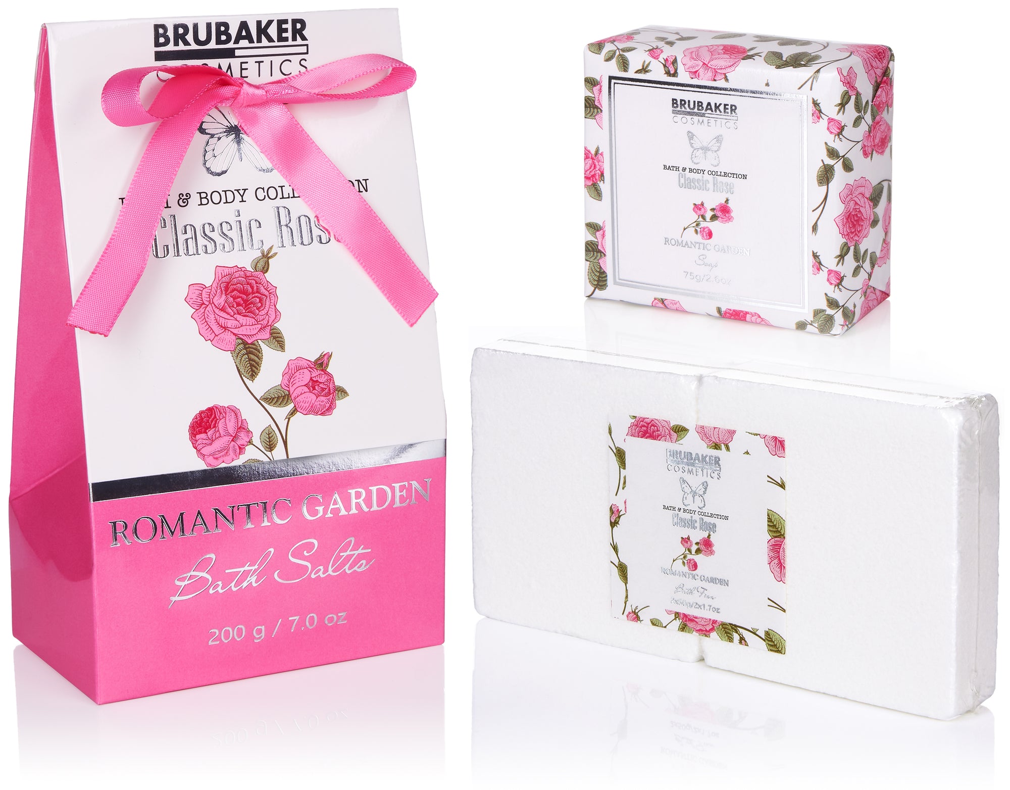 15-teiliges Luxus Bade- und Duschset „Rose Sweet Garden“ – Verwöhnmomente für Körper & Sinne