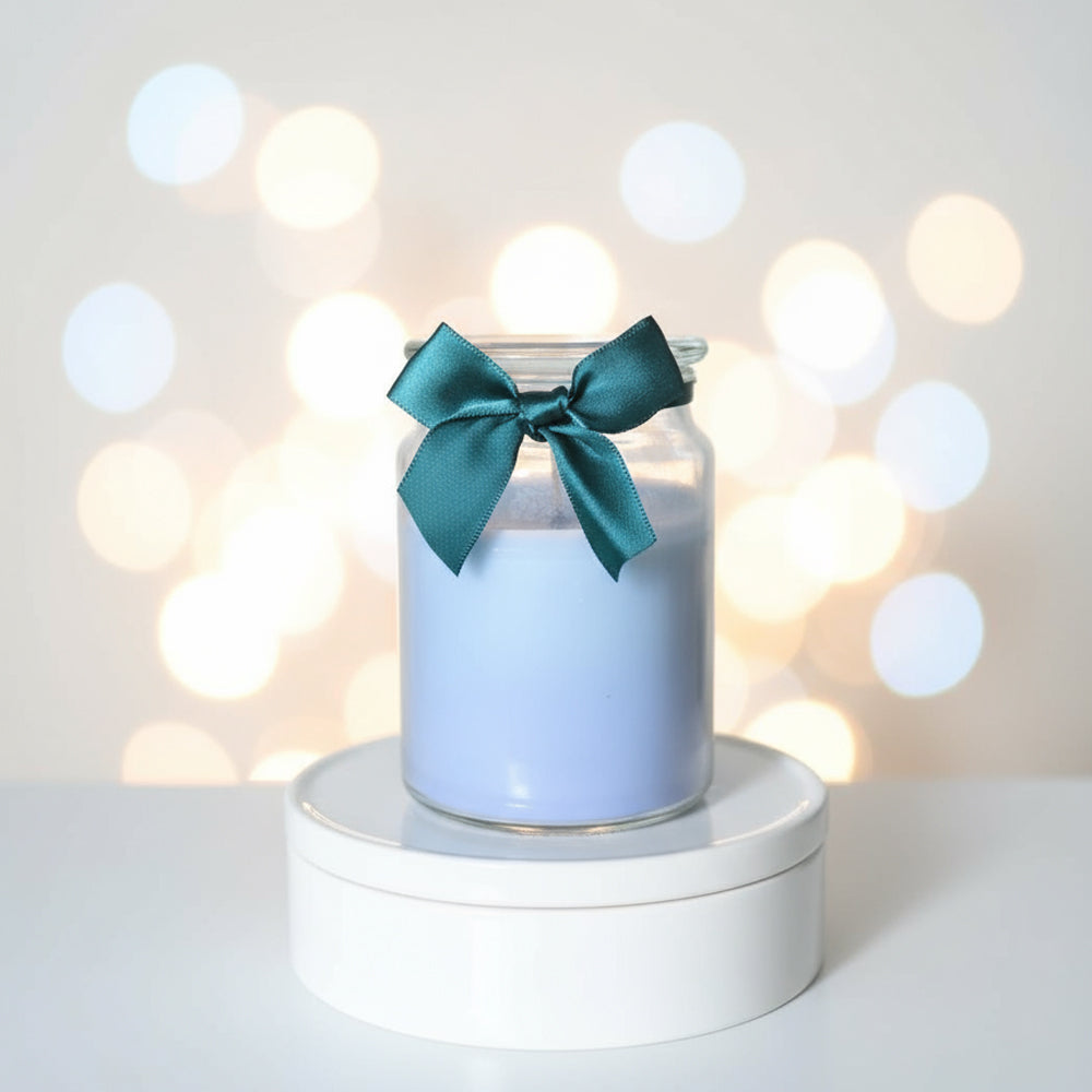 Buchstaben Schmuckkerze, verschiedene Farben und Duftrichtungen