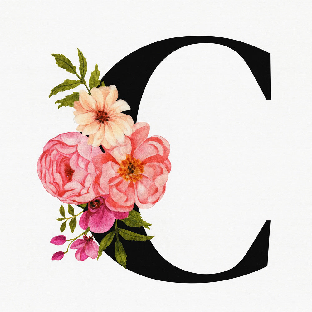 Buchstaben Schmuckkerze, verschiedene Farben und Duftrichtungen