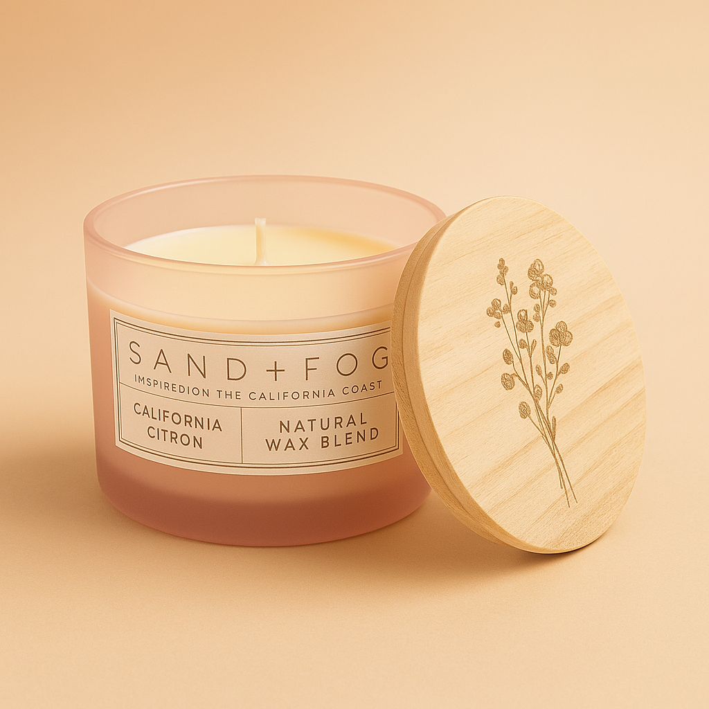 Sand + Fog, 2-Docht-Duftkerze, 340g in verschiedenen Duftrichtungen