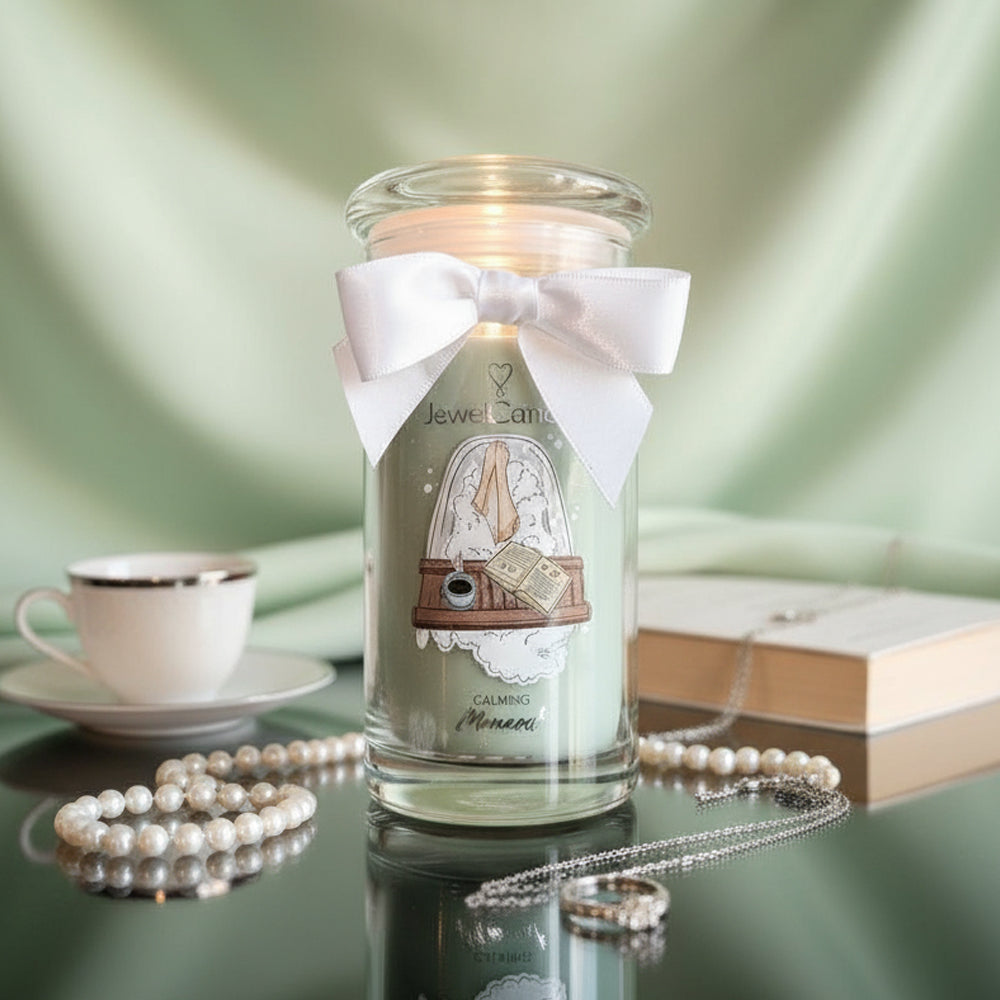 Juwelkerze - Duftkerze mit Schmuck (Ring)