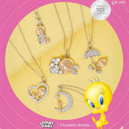 Charmed Aroma Looney Tunes™ Tweety - Duftkerze mit Schmuck & Sammlercharme
