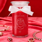 Juwelkerze - Duftkerze mit Schmuck (Halskette)