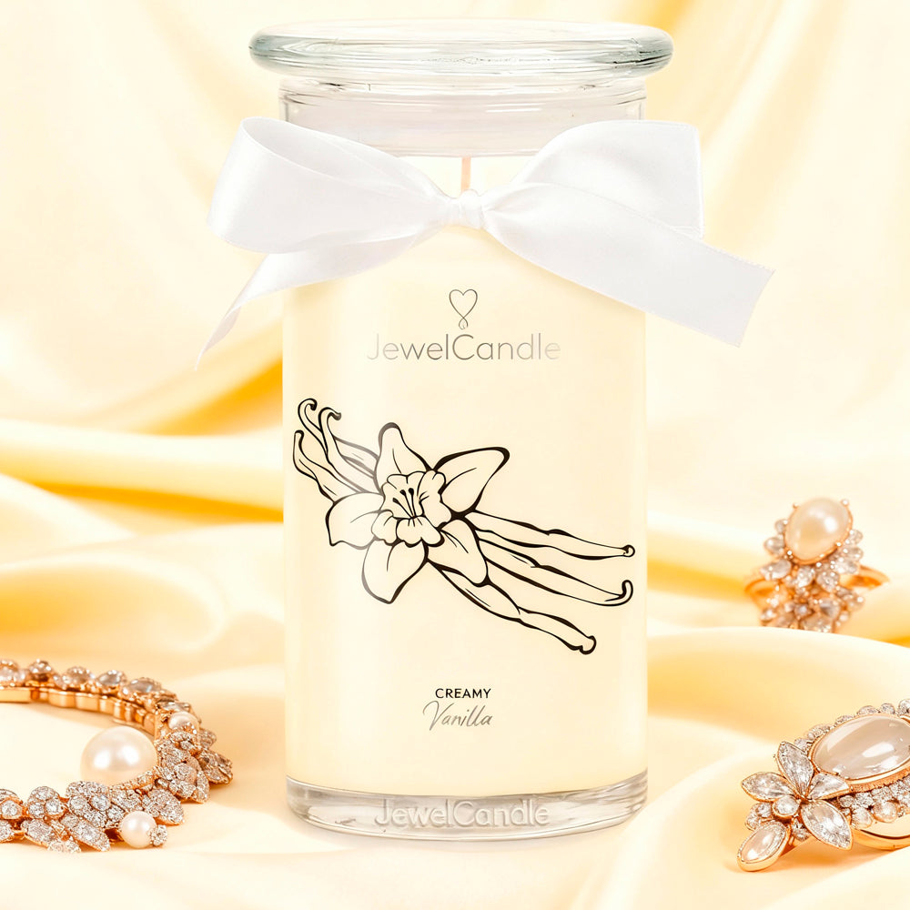 Juwelkerze - Duftkerze mit Schmuck (Armband)