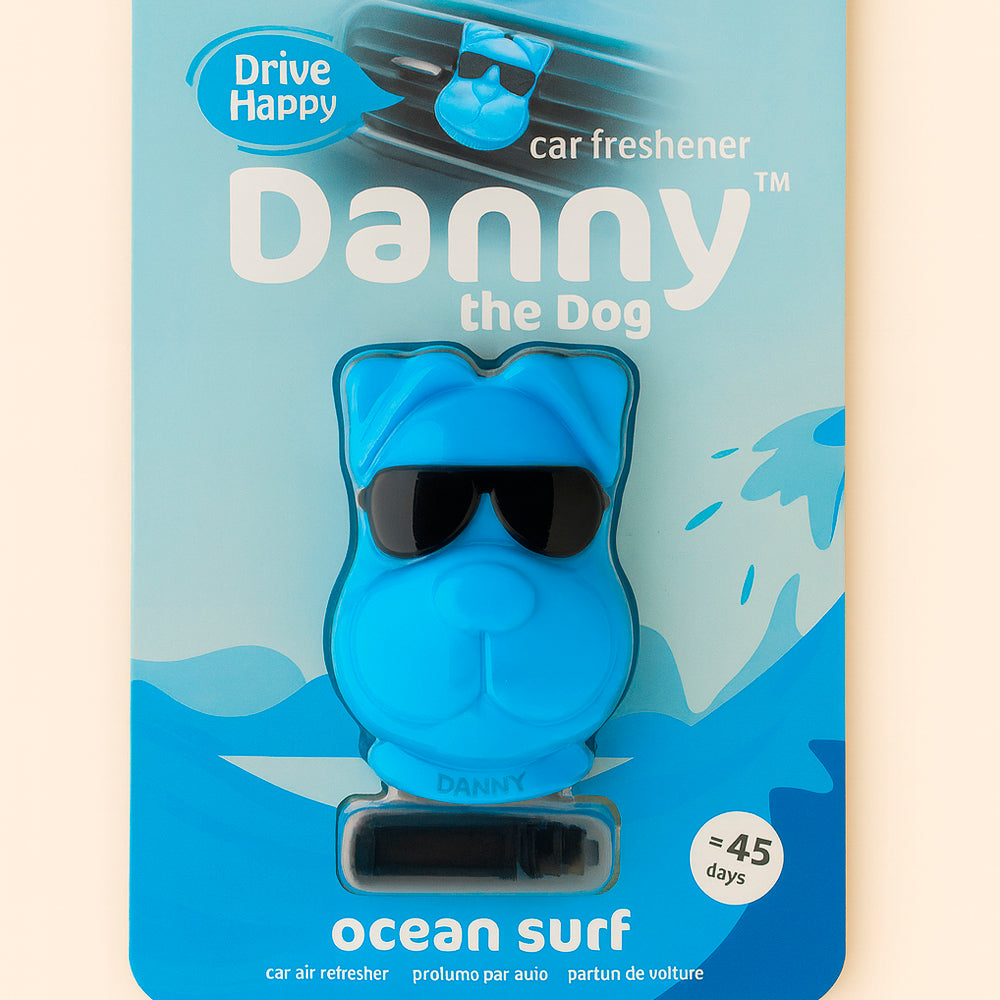 Danny the Dog™ – Stylischer Auto Lufterfrischer zum Stecken in die Lüftung