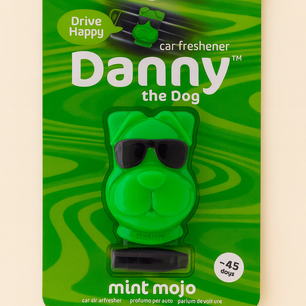 Danny the Dog™ – Stylischer Auto Lufterfrischer zum Stecken in die Lüftung