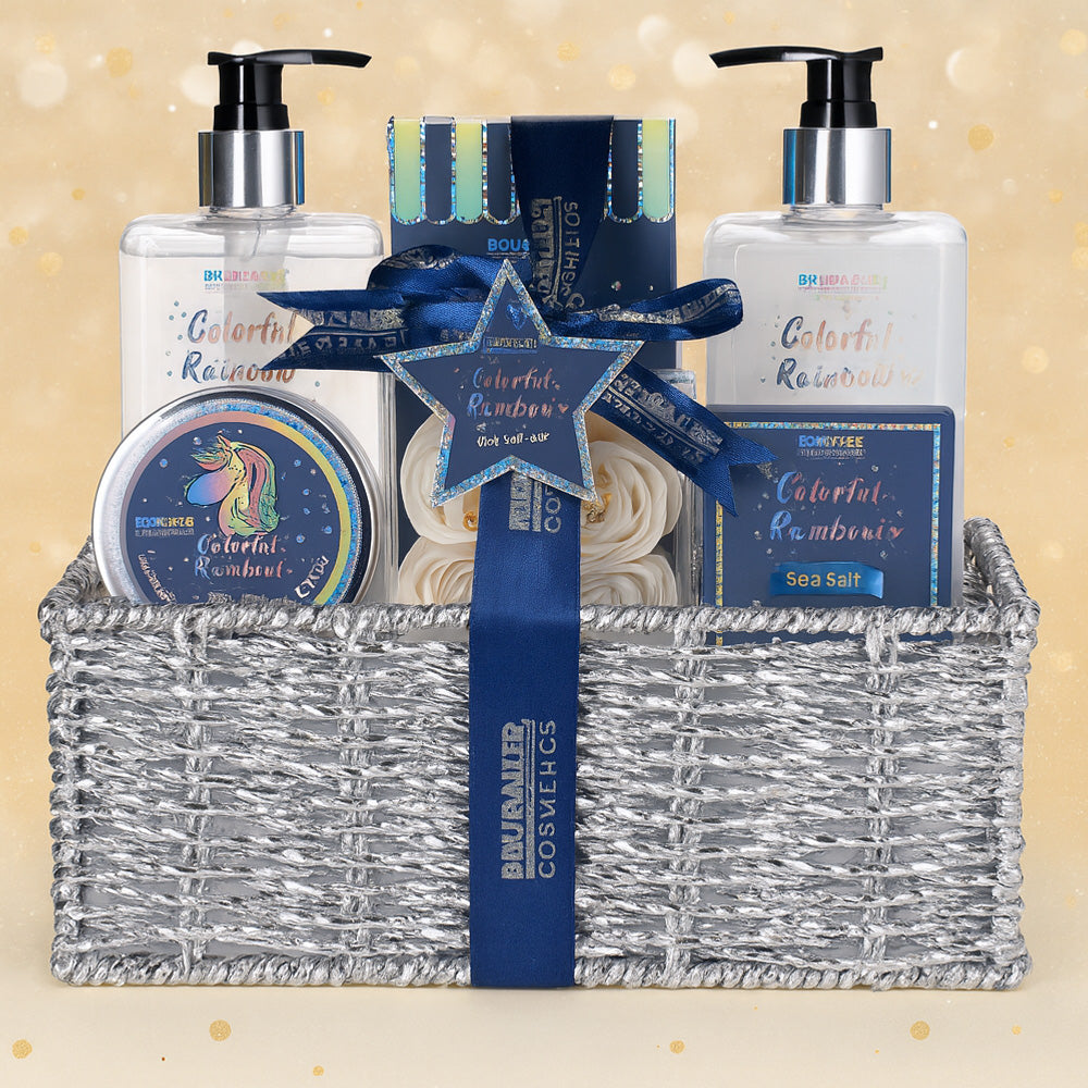 10-tlg. Geschenkset - Einhorn Beauty Set - Colorful Rainbow