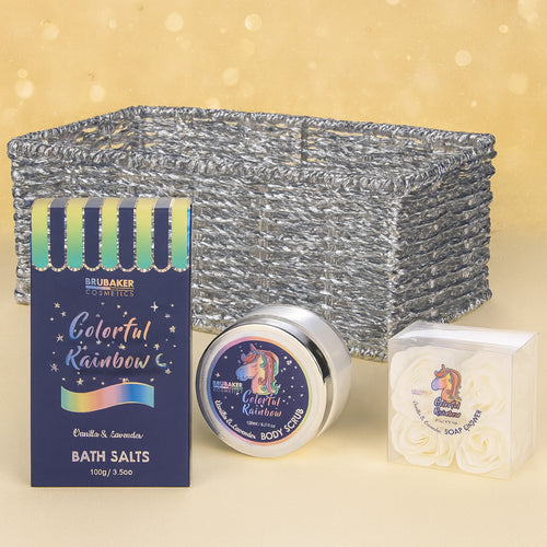 10-tlg. Geschenkset - Einhorn Beauty Set - Colorful Rainbow