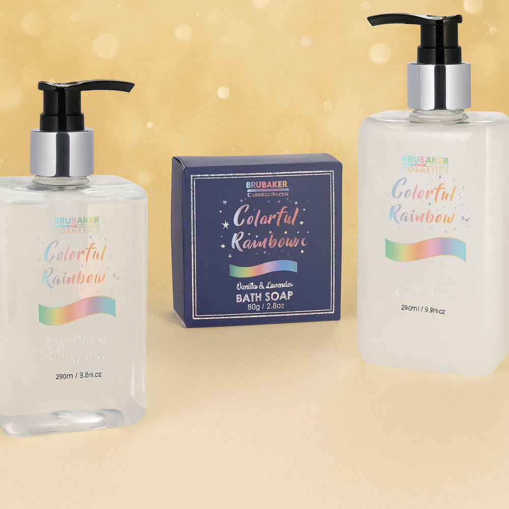 10-tlg. Geschenkset - Einhorn Beauty Set - Colorful Rainbow