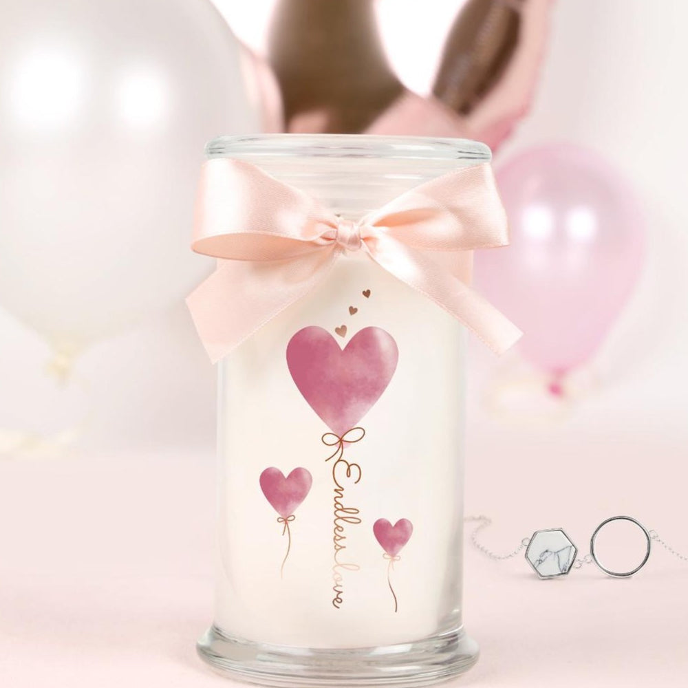 Juwelkerze - Duftkerze mit Schmuck (Armband)