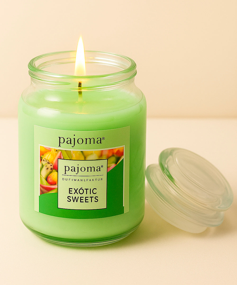 Duftkerze im Bonbonglas mit Aromadeckel, 248g, Sweet Edition