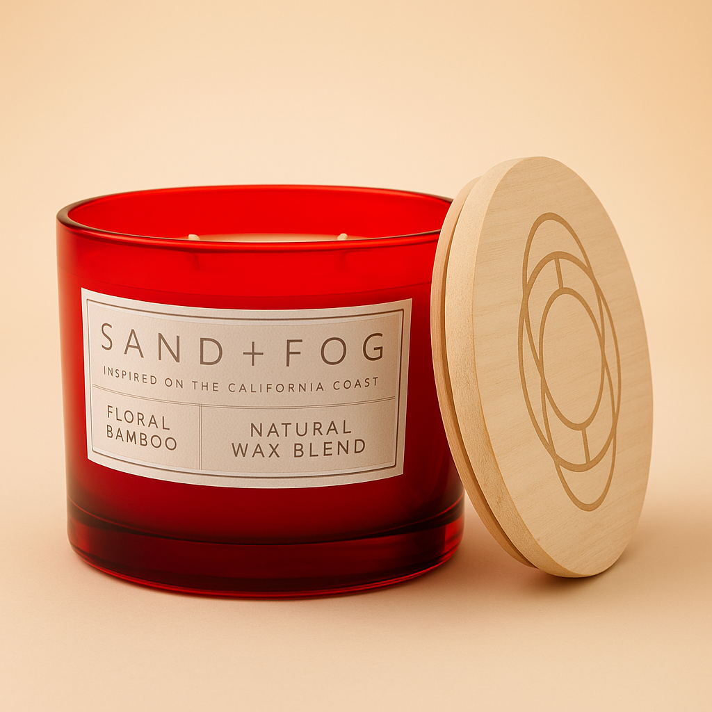 Sand + Fog, 2-Docht-Duftkerze, 340g in verschiedenen Duftrichtungen