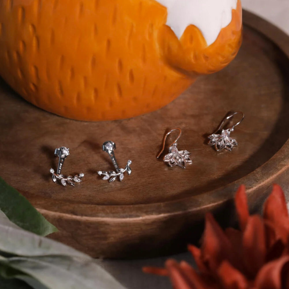 Mister Fox – Die charmante Schmuckkerze mit 925er Silberohrsteckern von Juwelkerze