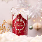 Juwelkerze - Duftkerze mit Schmuck (Ohrringe)