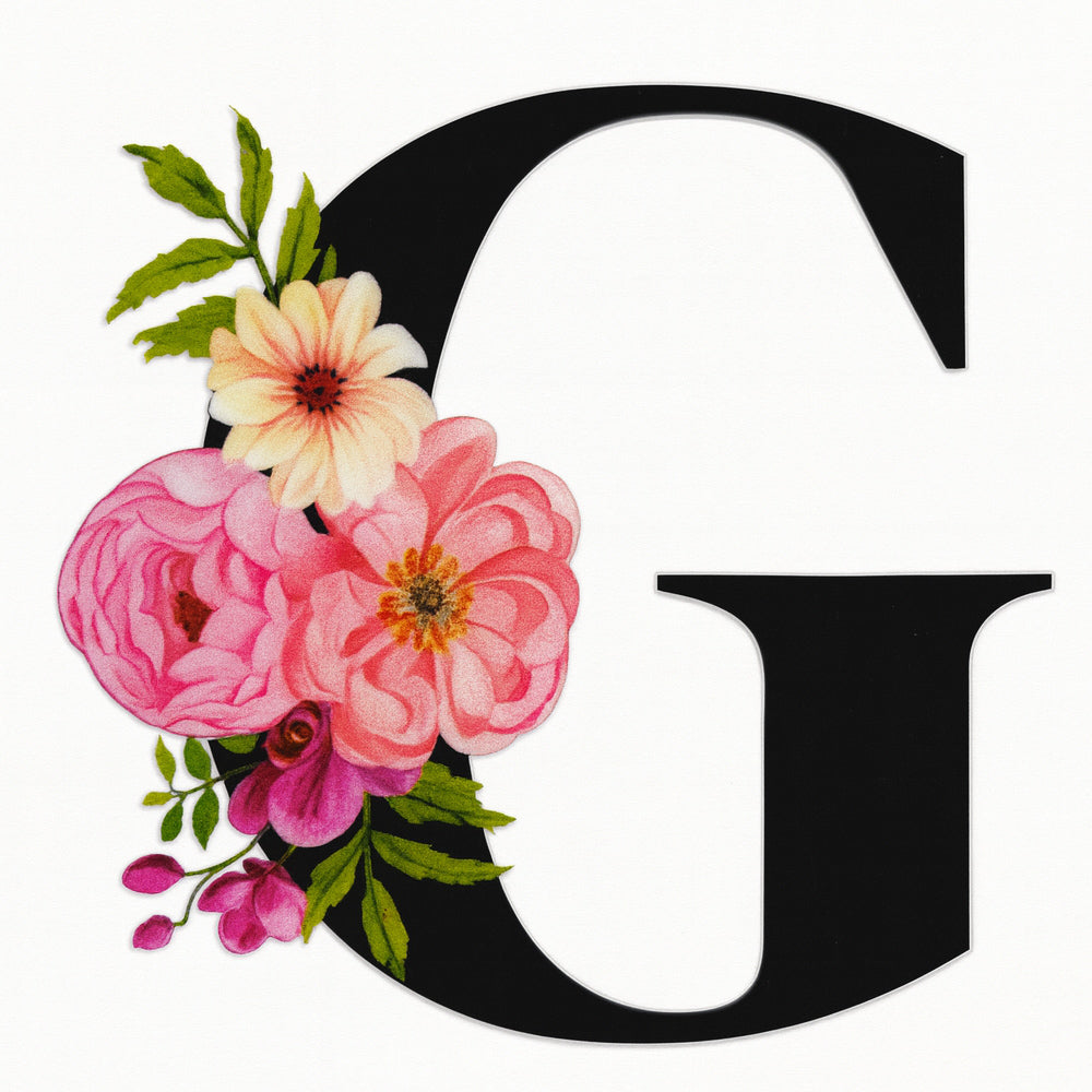 Buchstaben Schmuckkerze, verschiedene Farben und Duftrichtungen