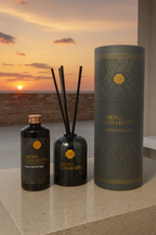 Aroma Diffuser Set 150 ml – White Tea & Garden After Rain | Raumduft mit 5 Stäbchen & Geschenkverpackung