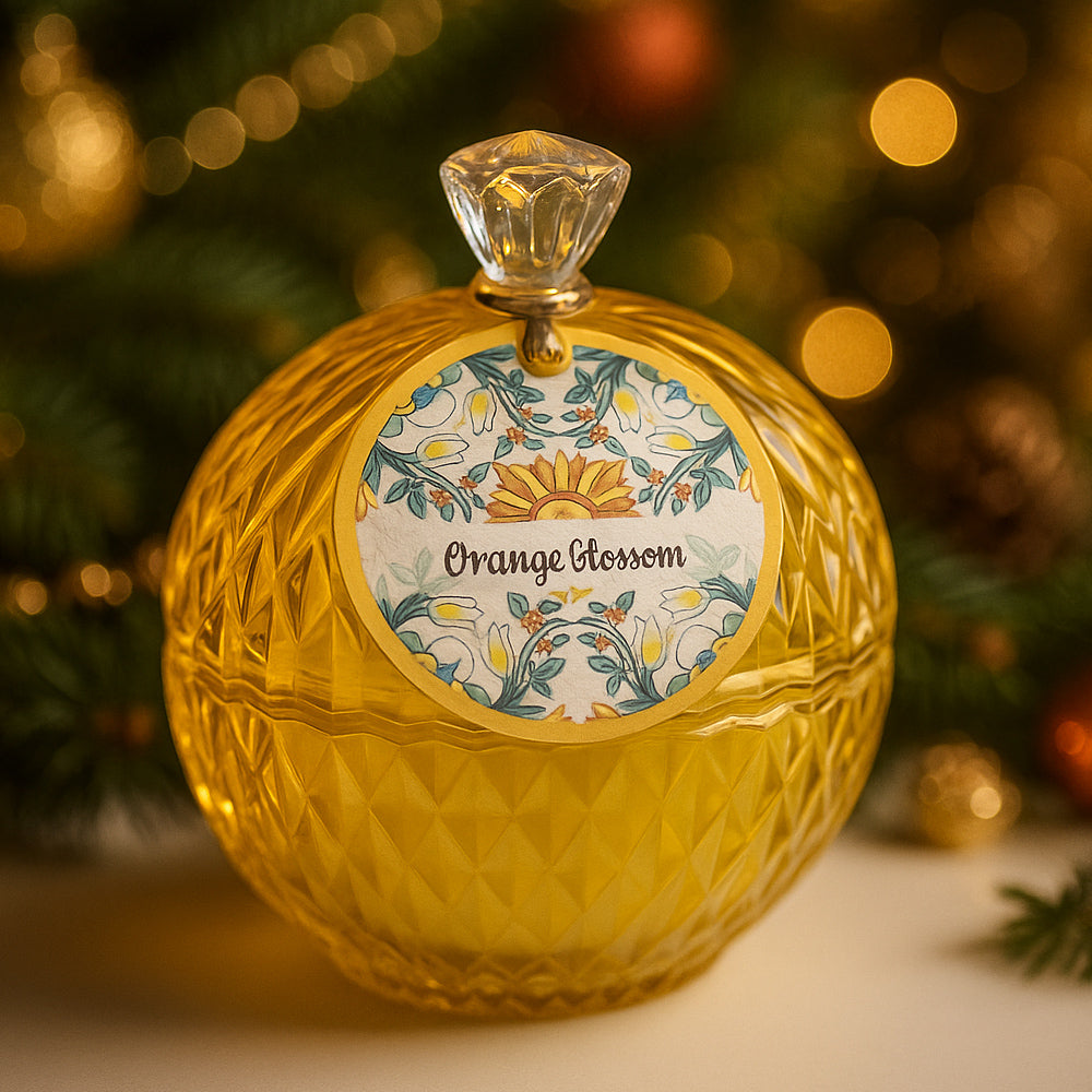 Edle Schmuckkerze - Duftkerze mit Schmuckanhänger aus 925er Silber - Mit Geburtsstein aus Zirkonia 3 mm und passender Kette