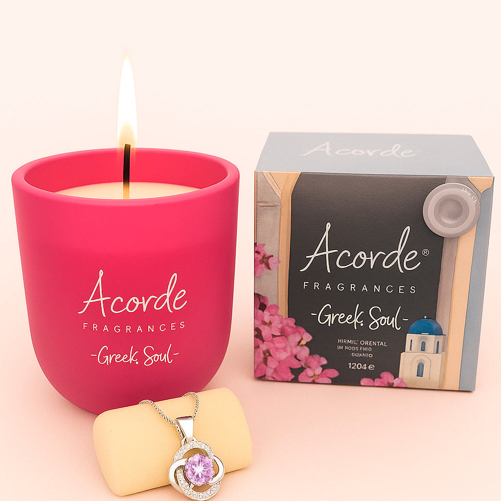 Secret Candle - Die Duftkerze mit 925er Silberschmuck - Mini Surprise Candle