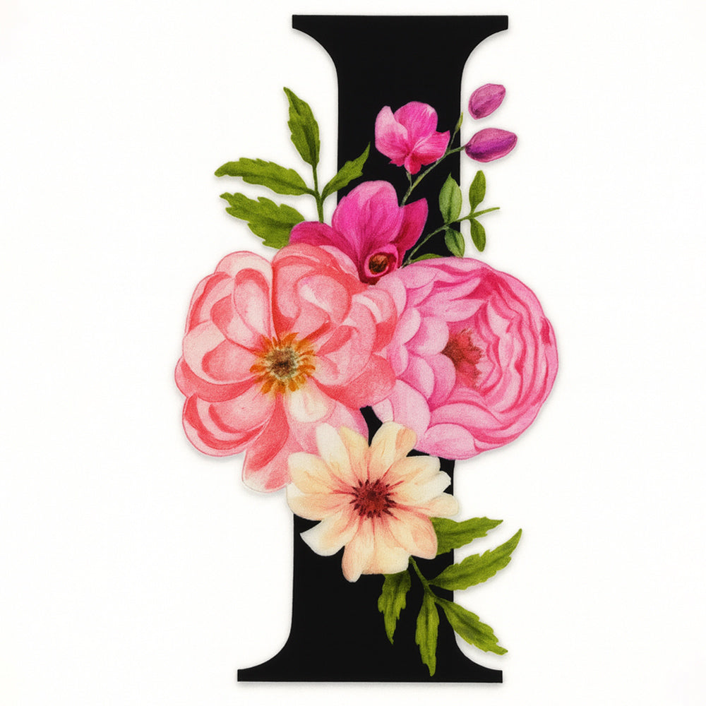 Buchstaben Schmuckkerze, verschiedene Farben und Duftrichtungen