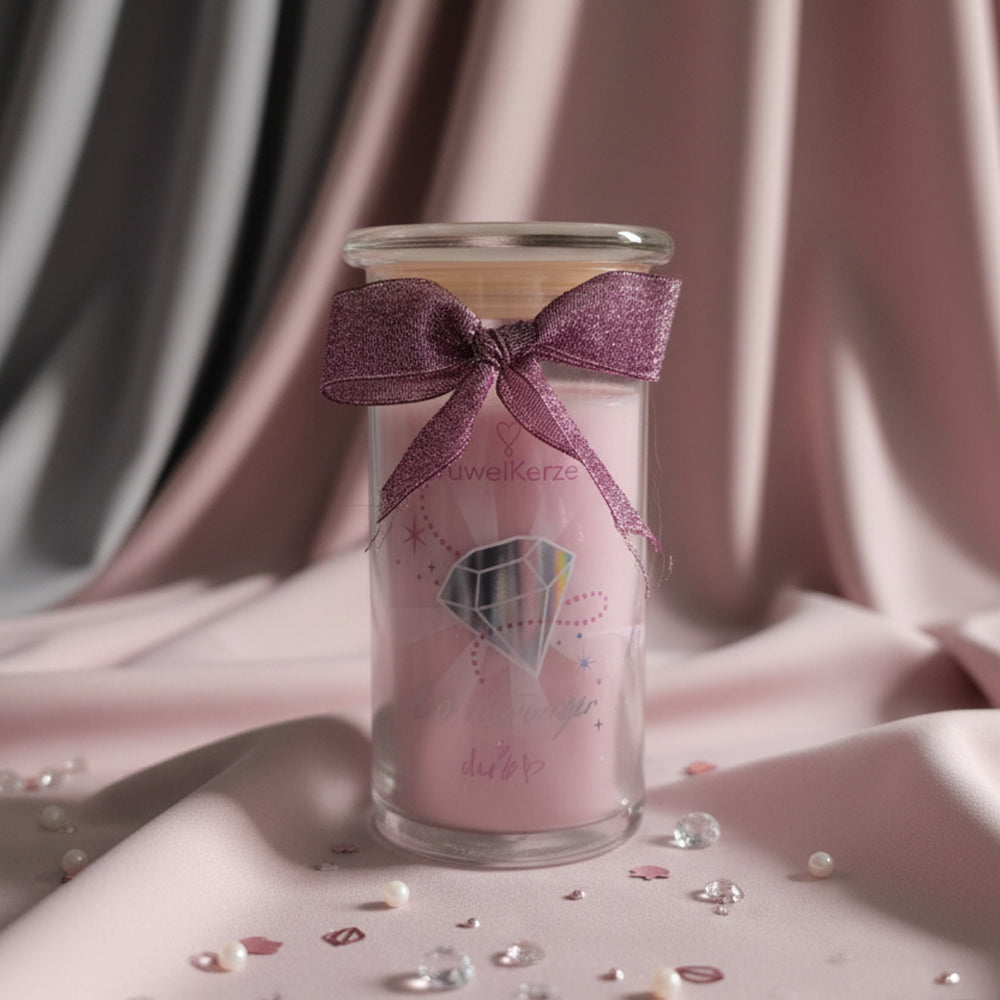 Juwelkerze - Duftkerze mit Schmuck (Armband)