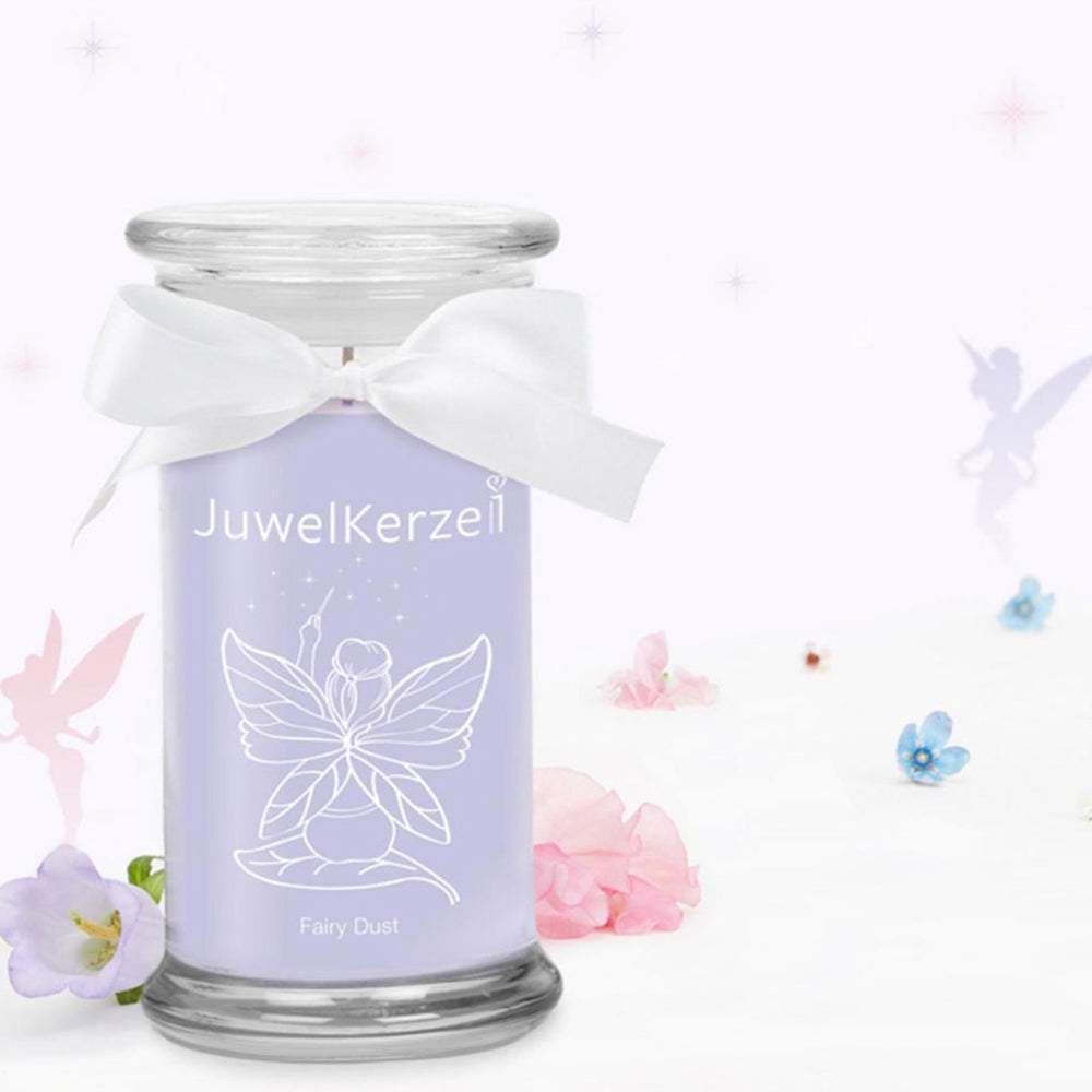 Juwelkerze - Duftkerze mit Schmuck (Ring)