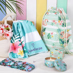 Juwelkerze Geschenkset mit Schmucküberraschung - Let's Get Tropical