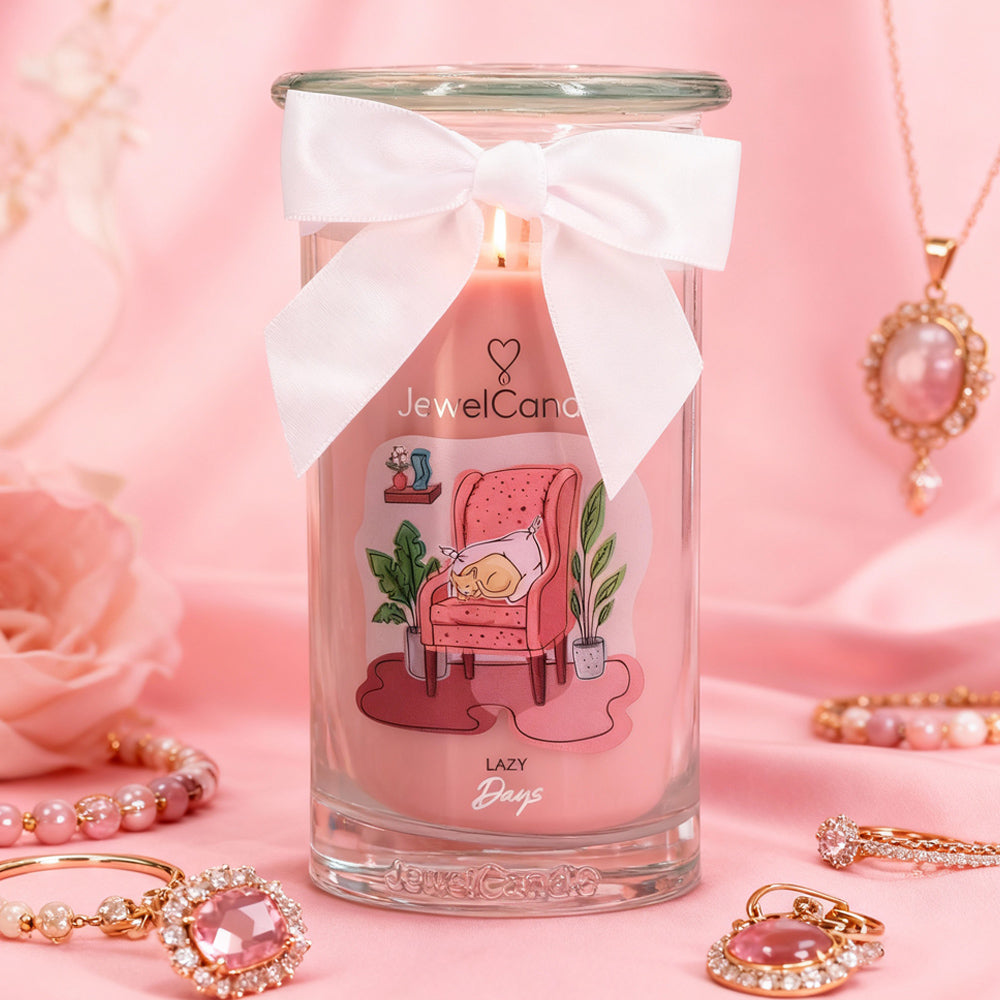 Juwelkerze - Duftkerze mit Schmuck (Ring)