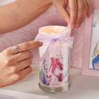 Juwelkerze - Duftkerze mit Schmuck (Ring)