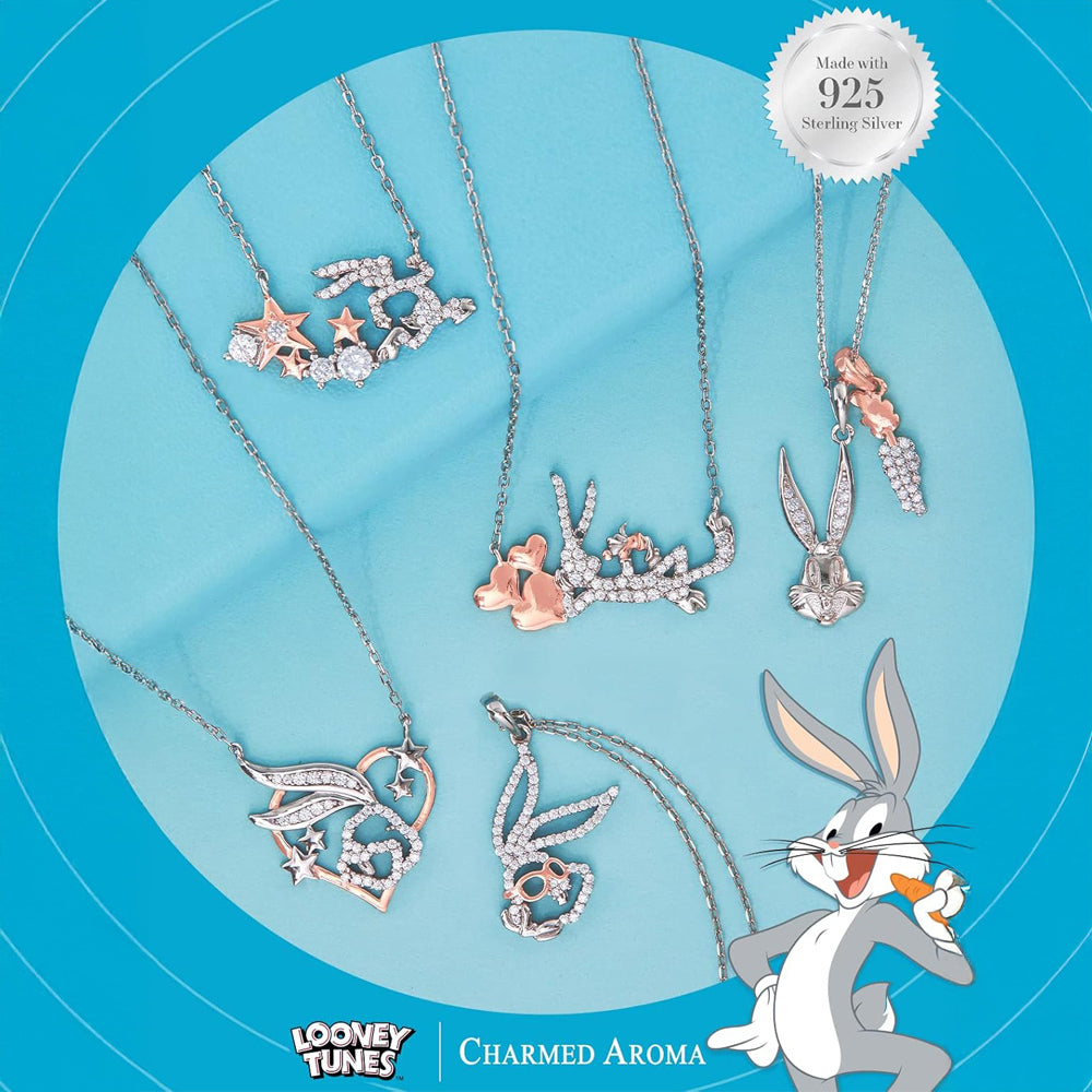 Charmed Aroma Looney Tunes™ Bugs Bunny - Duftkerze mit Schmuck & Kultfaktor