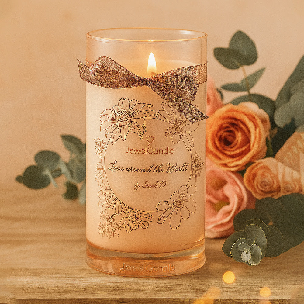 Juwelkerze - Duftkerze mit Schmuck (Armband)