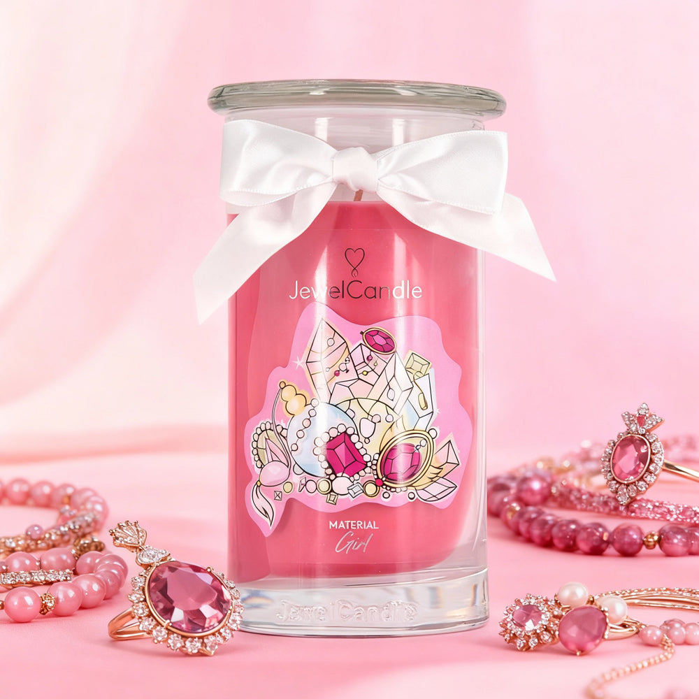 Juwelkerze - Duftkerze mit Schmuck (Ring)