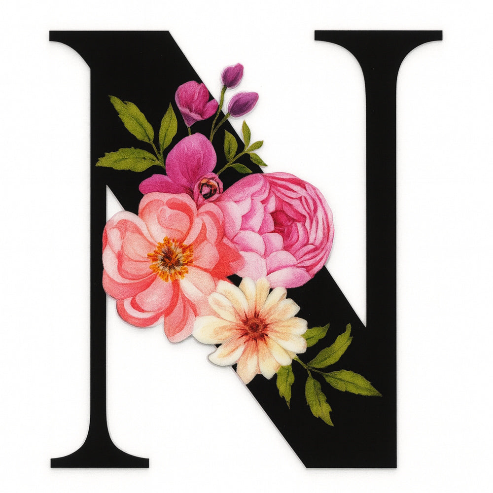 Buchstaben Schmuckkerze, verschiedene Farben und Duftrichtungen