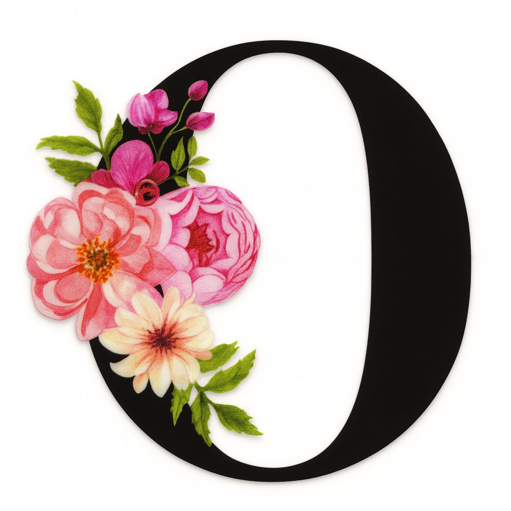 Buchstaben Schmuckkerze, verschiedene Farben und Duftrichtungen