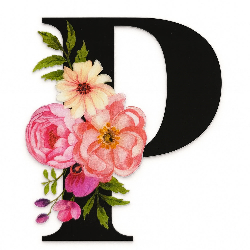 Buchstaben Schmuckkerze, verschiedene Farben und Duftrichtungen