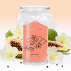 Juwelkerze - Duftkerze mit Schmuck (Ohrringe)