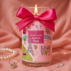 Juwelkerze - Duftkerze mit Schmuck (Halskette)