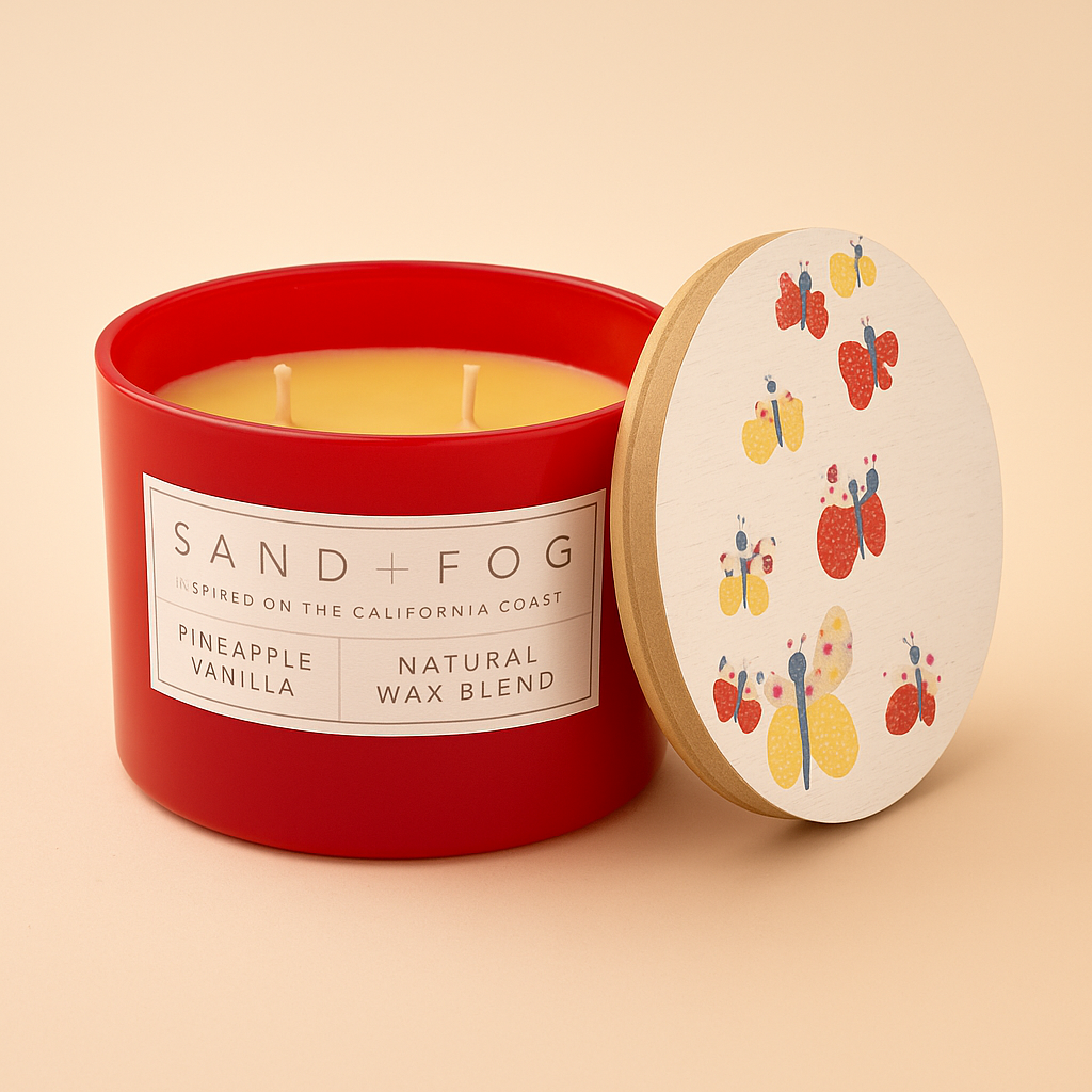 Sand + Fog, 2-Docht-Duftkerze, 340g in verschiedenen Duftrichtungen