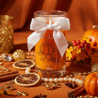 Juwelkerze - Duftkerze mit Schmuck (Ring)